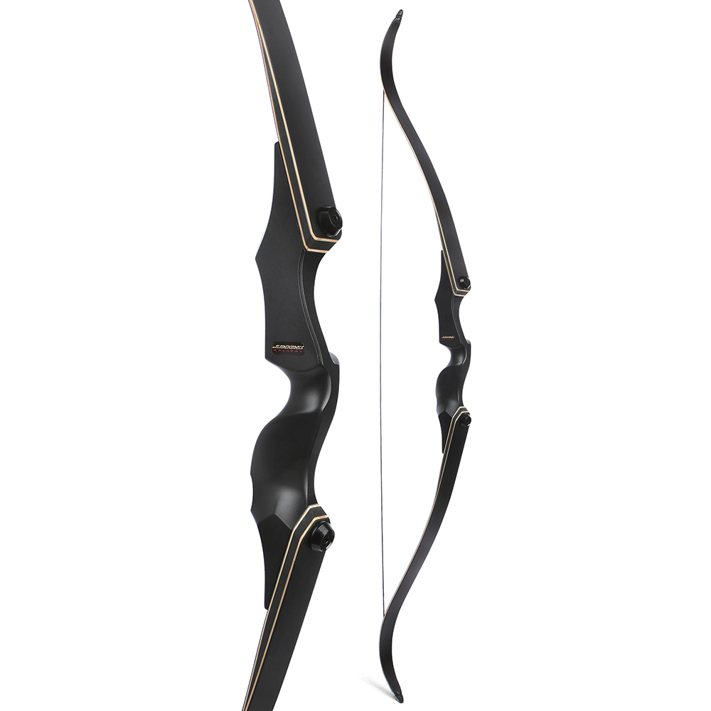 JUNXING F171A 60" Takedown Recurve Bow – 25-65lbs Draw Weight, Magnesium Alloy Riser