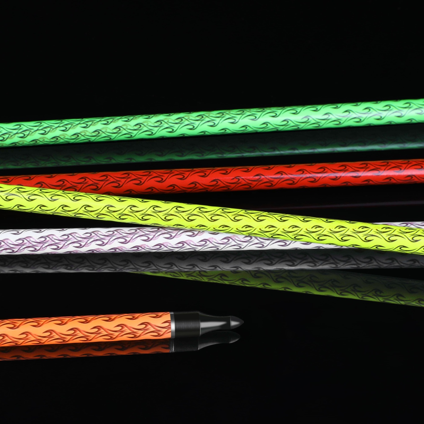 30" Carbon Arrows SP500 Rubber Vanes 100Grain Tips Archery Hunting