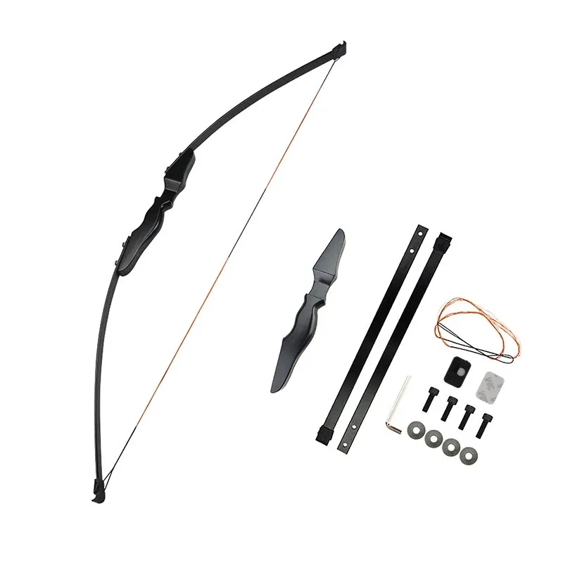 40lbs Recurve Bow Set with 12 Fiberglass Arrows for Archery