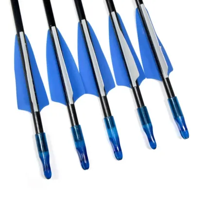 40lbs Recurve Bow Set with 12 Fiberglass Arrows for Archery