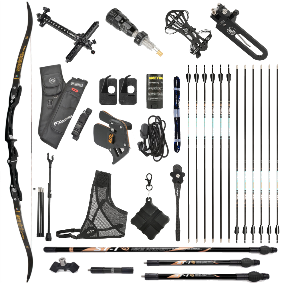 SANLIDA ARCHERY Miracle X9 Recurve Bow and Arrows Set