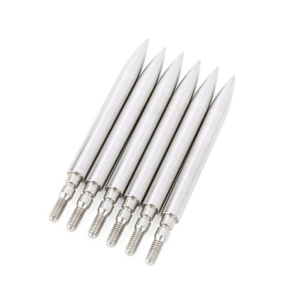 AME ARCHERY sStainless Steel 6.2 Target Tip(12pcs)