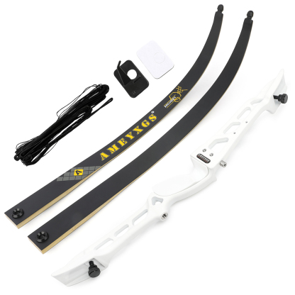 AME  Recurve Bow and Arrows Set 14-40lbs Alloy Riser Archery Hunting Target