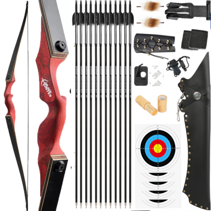 Blackhunter 60" Longbow Arrow Set  20-60lbs RH LH