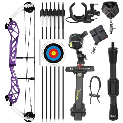  Compound Bow 50-60lbs Set Adult Shooting Target Archery