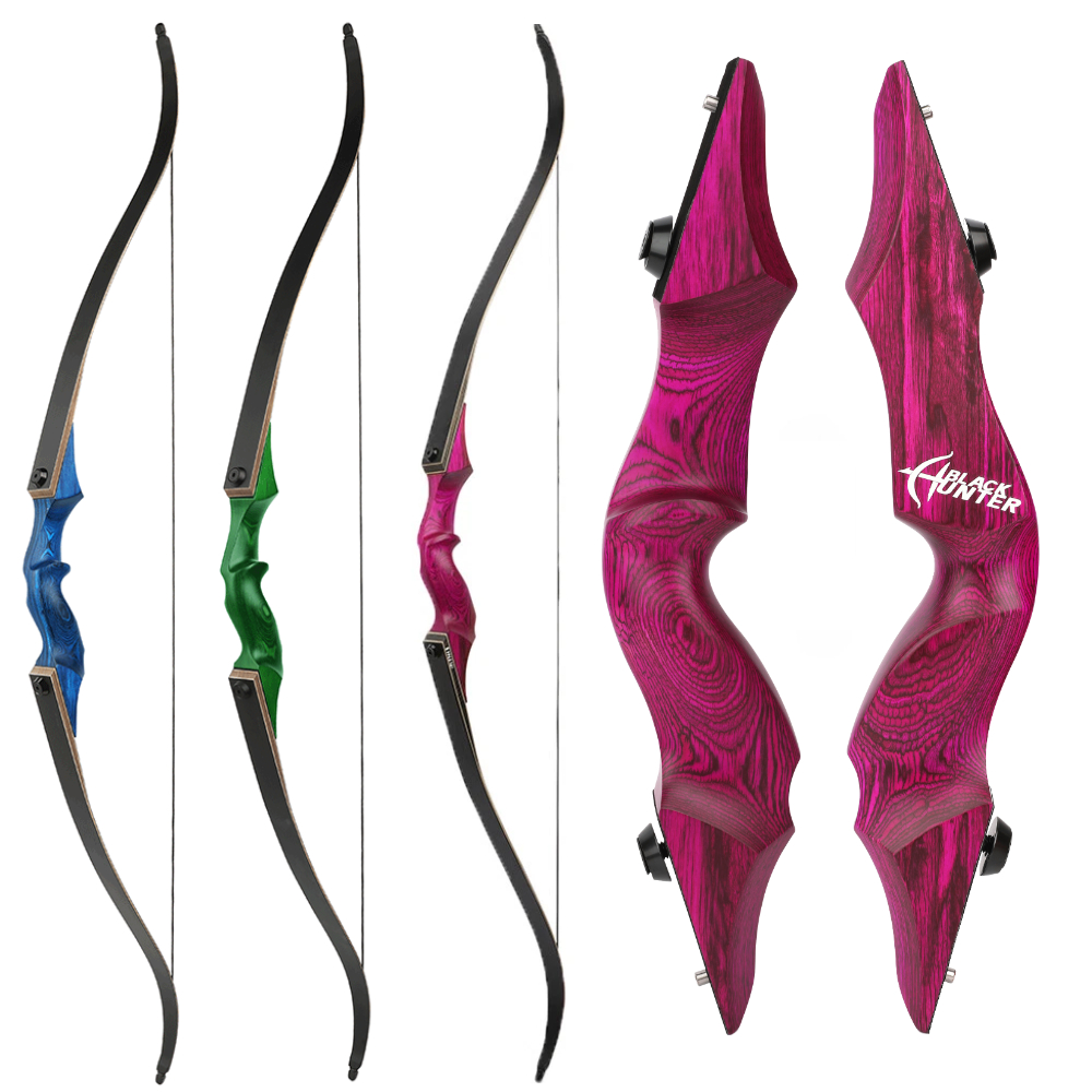 BLACK HUNTER 60" Takedown Recurve Bow  RH/LH