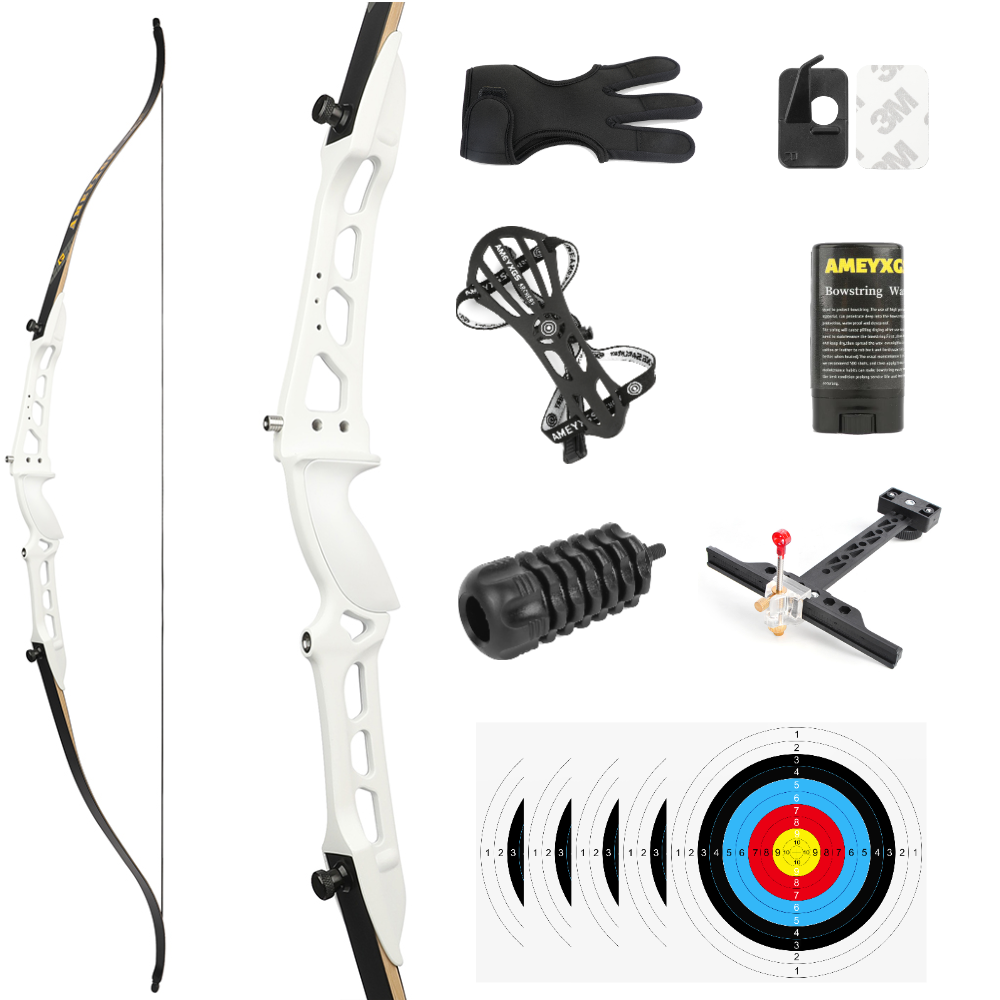 AME ARCHERY QingYun Takedown Recurve Bow for Beginners