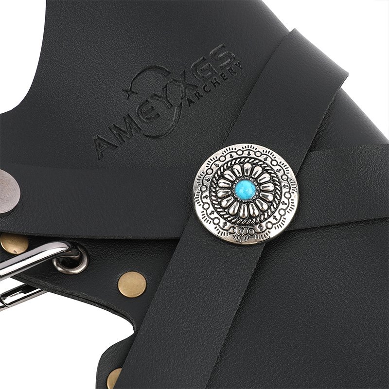 AME ARCHERY XieZhi Leather Arrow Quiver