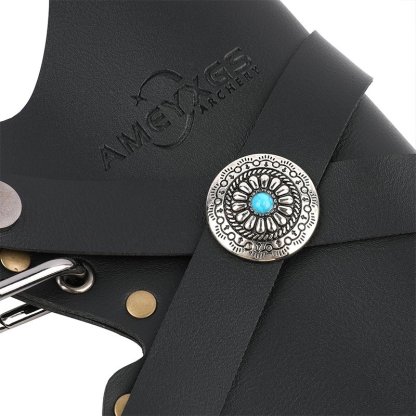 AME ARCHERY XieZhi Leather Arrow Quiver