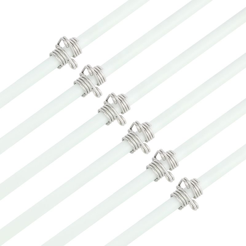 White Bowfishing Arrow with Short Head – Solid Fiberglass Shaft(12pcs)