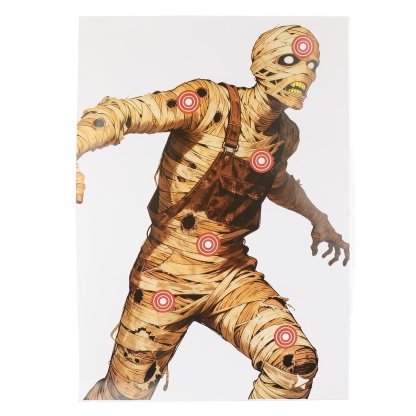 Archery Paper Target Faces 45×40cm Tactical Design (10 Pack)