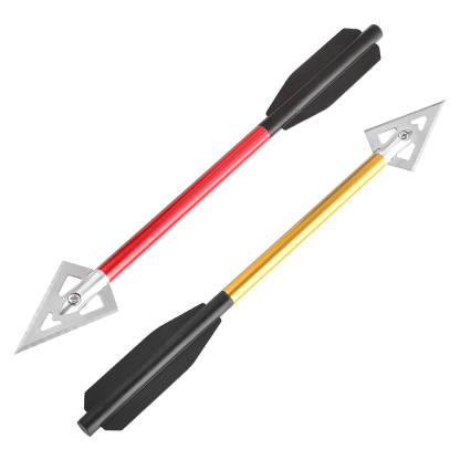 AME ARCHERY Aluminum Shaft Broadhead Mini Crossbow Arrows (12pcs)