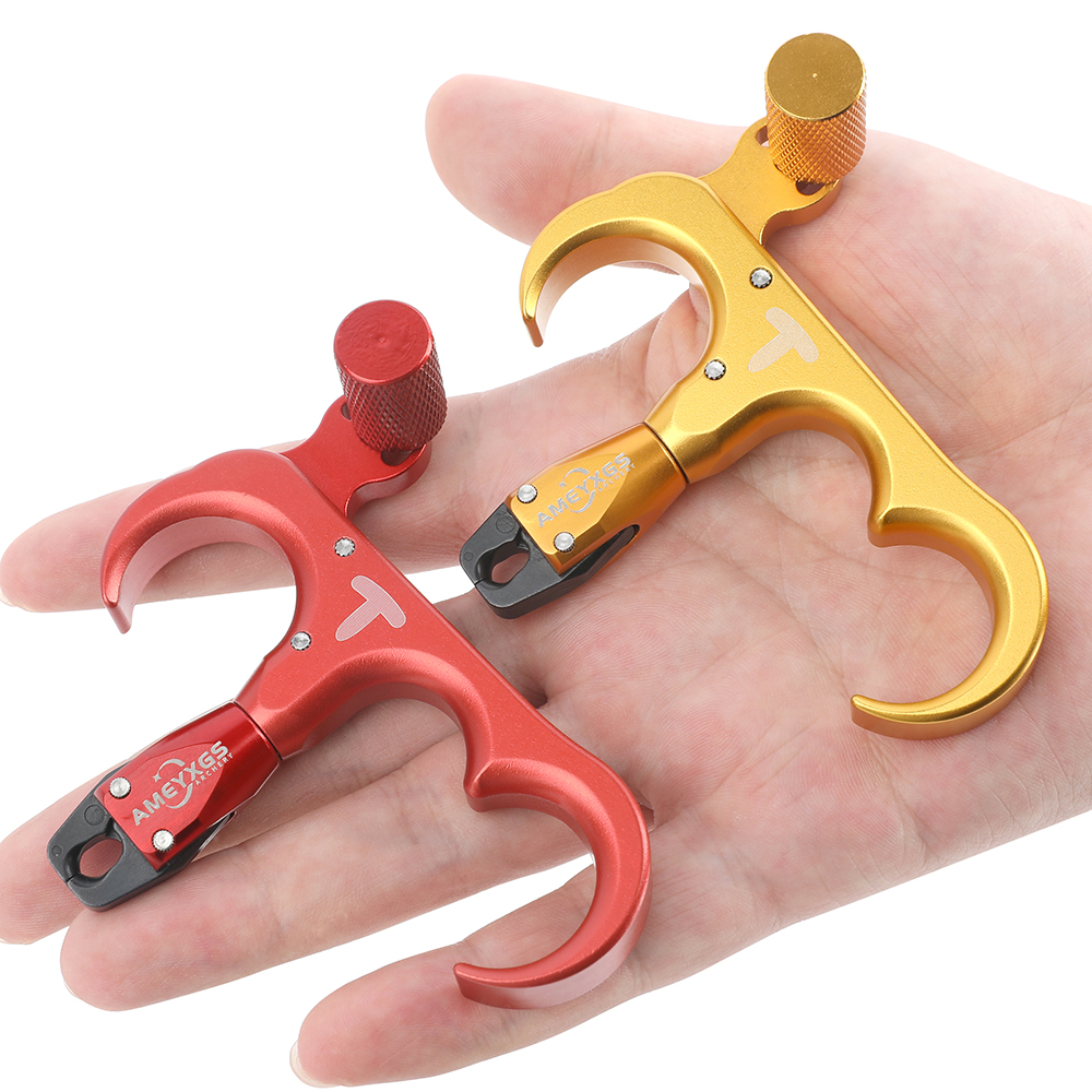 AME ARCHERY T-Space Aluminum Alloy Archery Release Gold