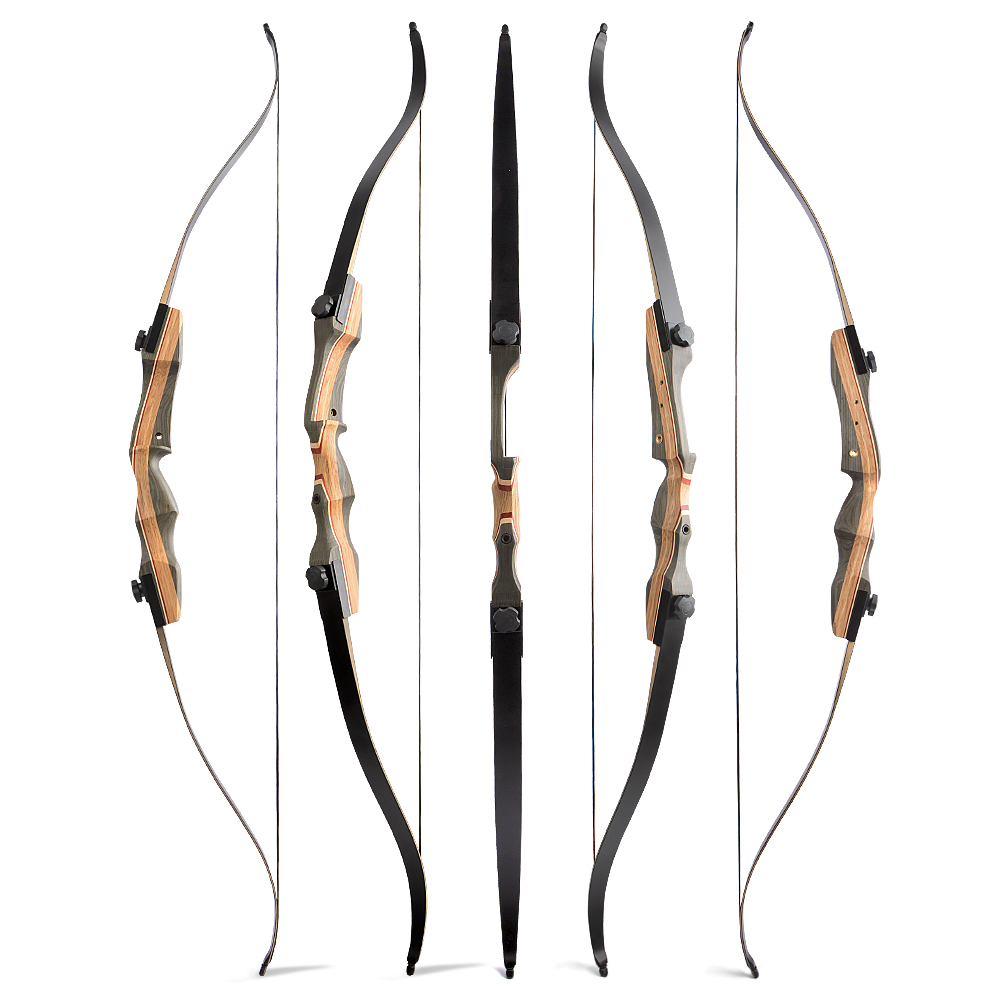 AME ARCHERY Invincible Hunter Recurve Bow Outdoor Archery 50LBS Set