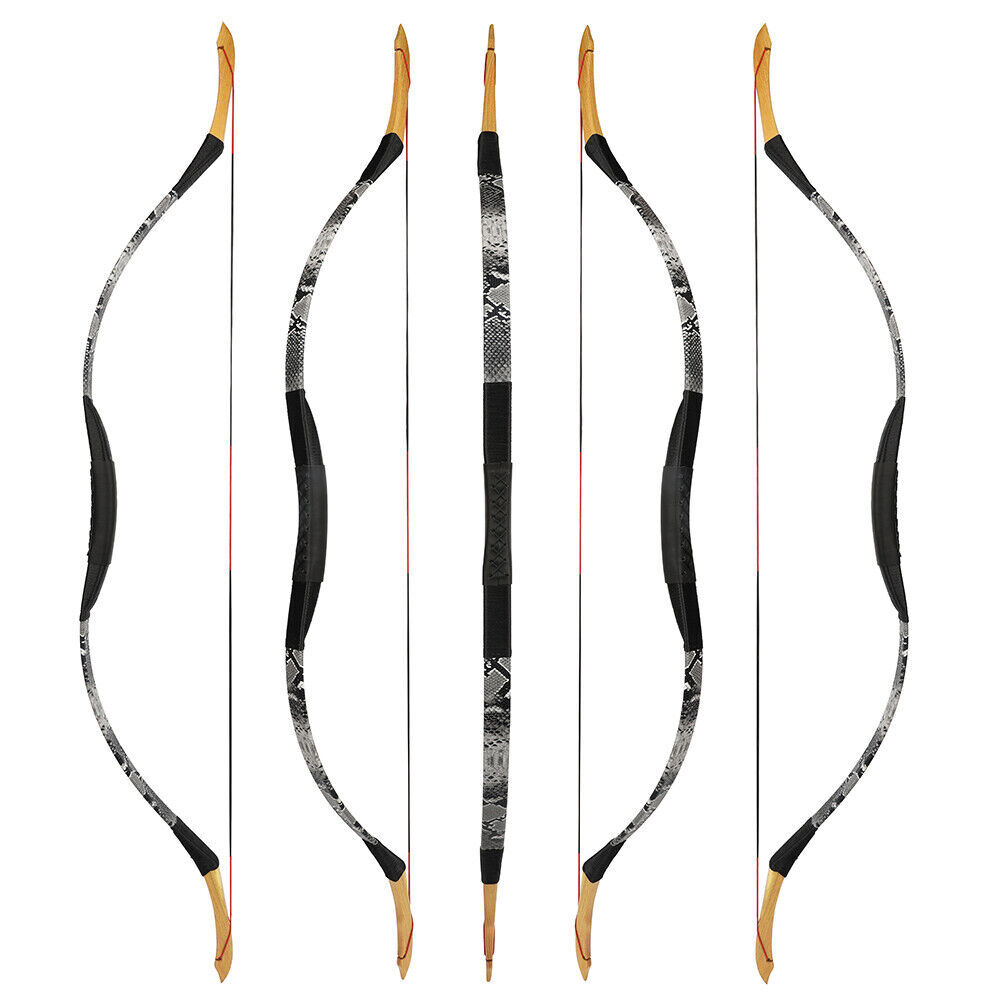 AME ARCHERY Traditional Recurve Bow – 20–50lbs for Target Practice & Outdoor Shooting