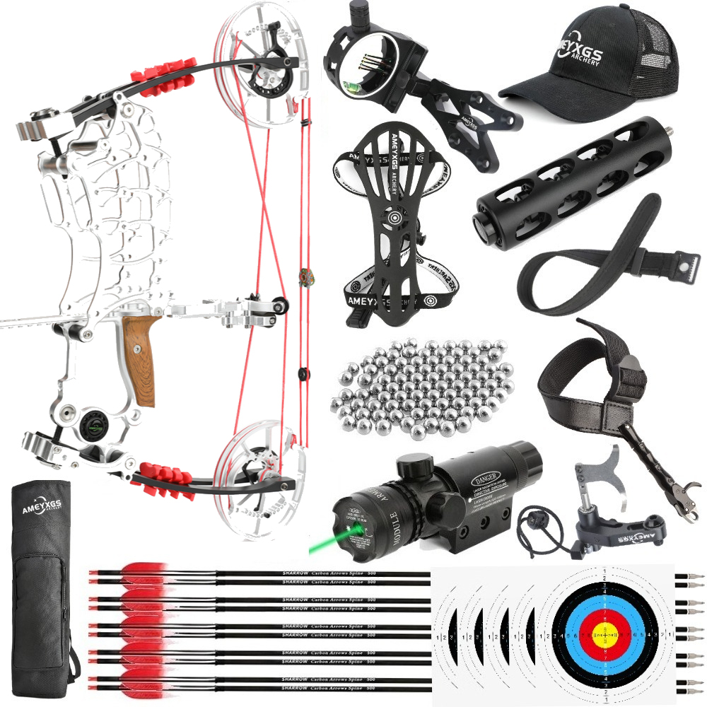AME ARCHERY Nano Dual-Purpose Compound Bow Full Accessory Kit