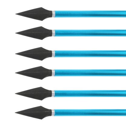 6.7-Inch Mini Crossbow Bolts – Aluminum Arrows with Removable Screw-in Broadhead(6pcs)
