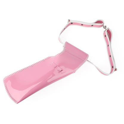 AME ARCHERY Reversed Weave Leather Field Quiver