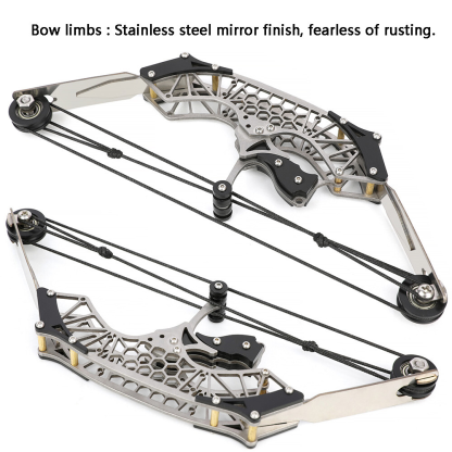 7.9" Mini Compound Bow Set Kid Toy Gift Children Archery