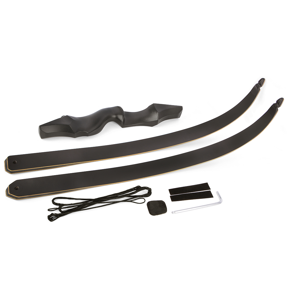 JUNXING F171A 60" Takedown Recurve Bow – 25-65lbs Draw Weight, Magnesium Alloy Riser