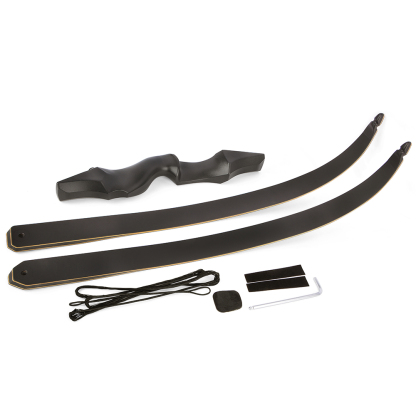 JUNXING F171A 60" Takedown Recurve Bow – 25-65lbs Draw Weight, Magnesium Alloy Riser