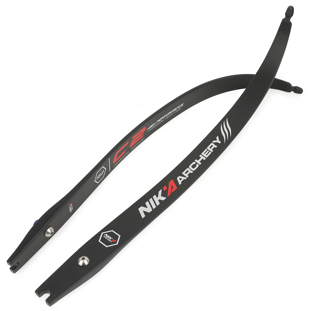  C2 ILF Recurve Bow Limbs – 25H@68", Carbon Fiber & Fiberglass, 12–50lbs