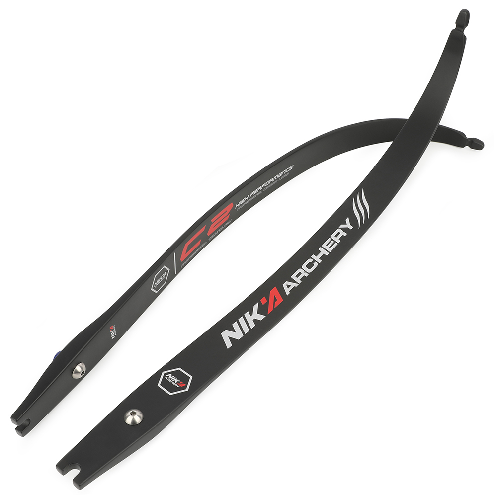  C2 ILF Recurve Bow Limbs – 25H@68", Carbon Fiber & Fiberglass, 12–50lbs