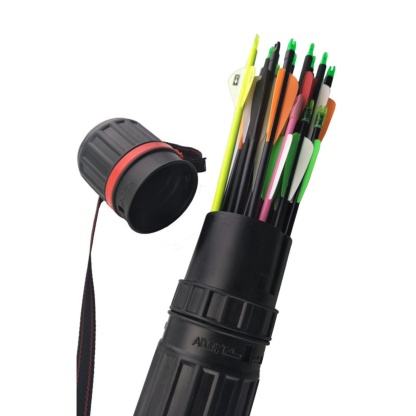 Arrow Tube Quiver Adjustable Back Bag for Compound/Recurve