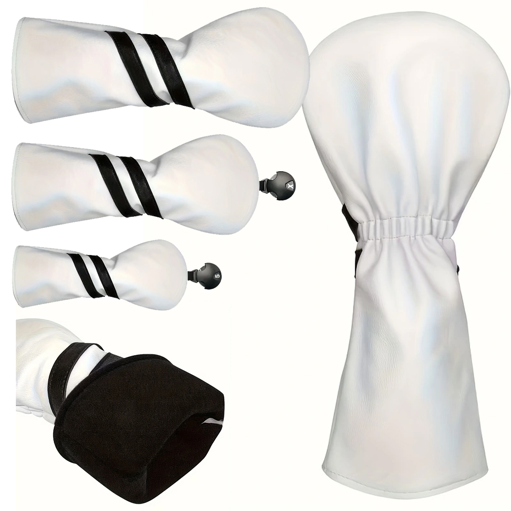 olf Club Headcover Golf Accessory PU Protector Gear Prevent Friction