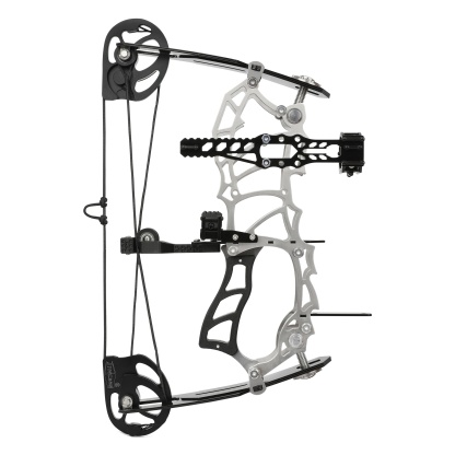 13" Mini Compound Bow Arrow Set 15-32lbs Archery Target Shooting