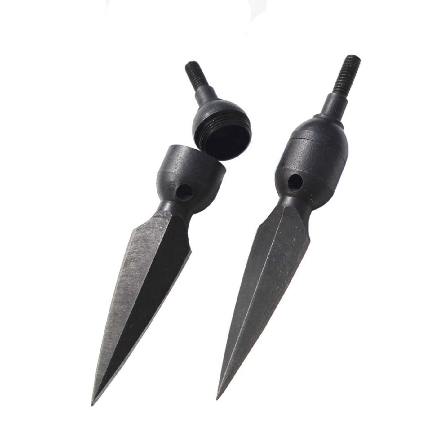 Whistle Arrowheads Traditional  Hunting Broadheads Screw Tips