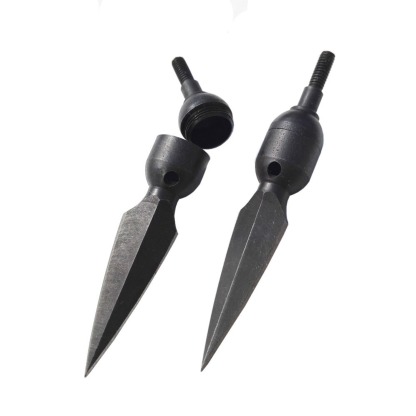 Whistle Arrowheads Traditional  Hunting Broadheads Screw Tips