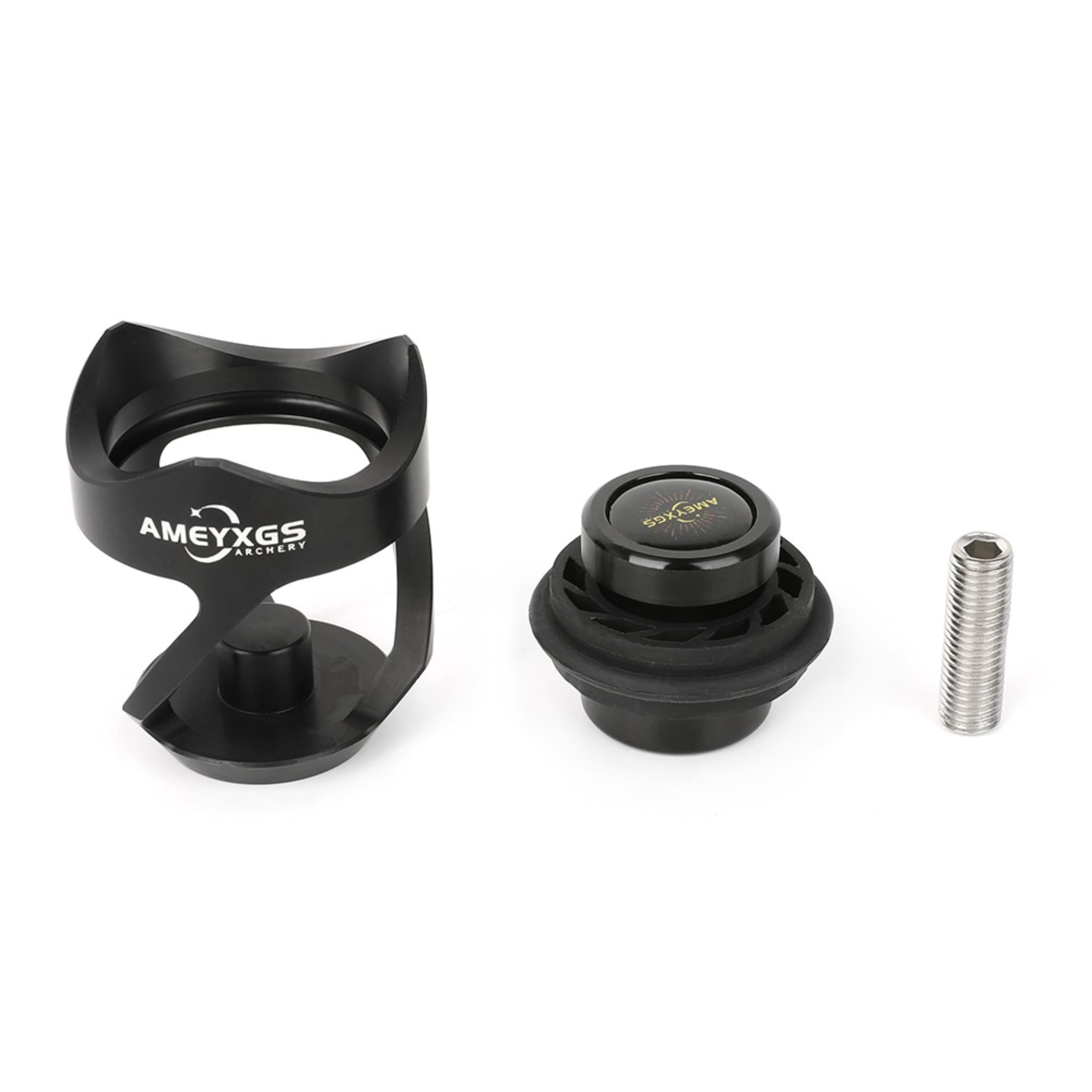 Bow Stabilizer Weight With Aluminum Alloy & Rubber Construction