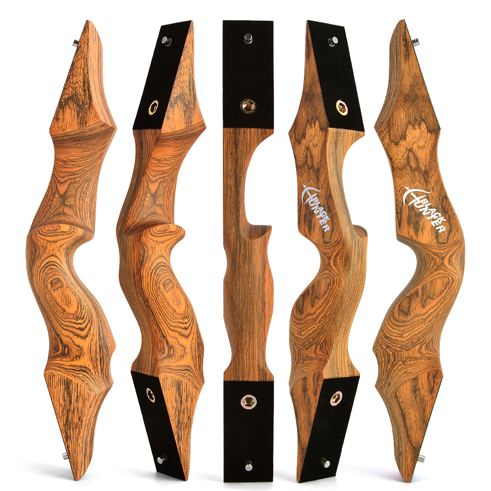 Black Hunter 60'' Archery Recurve Bow Kit Hunting 20-60lbs