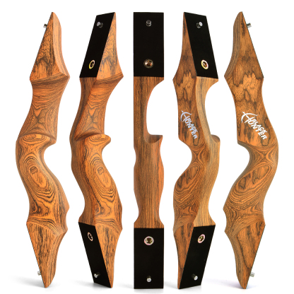 Black Hunter 60'' Archery Recurve Bow Kit Hunting 20-60lbs