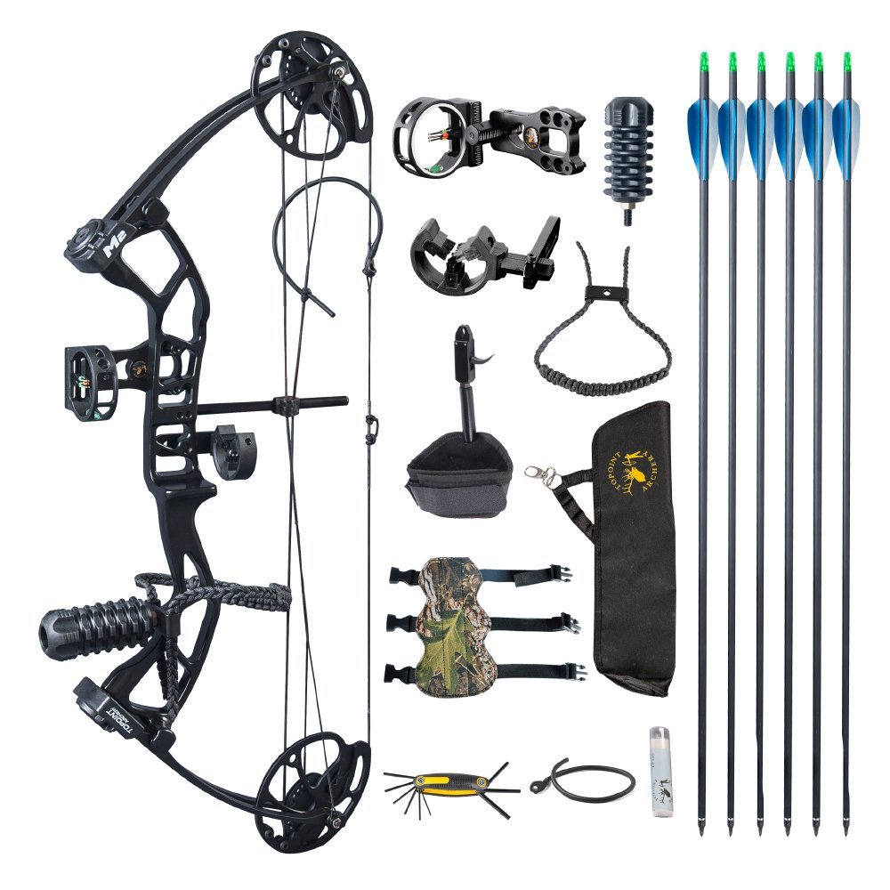 Topoint M2 Compound Bow – Lightweight & Adjustable for Children