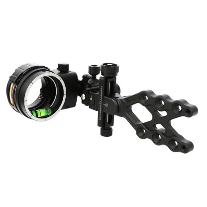 Topoint Archery TX1550 Compound Bow Sight – CNC Aluminum, 0.019" Pin, 1/2/3-Axis Adjustable with Optional Lens