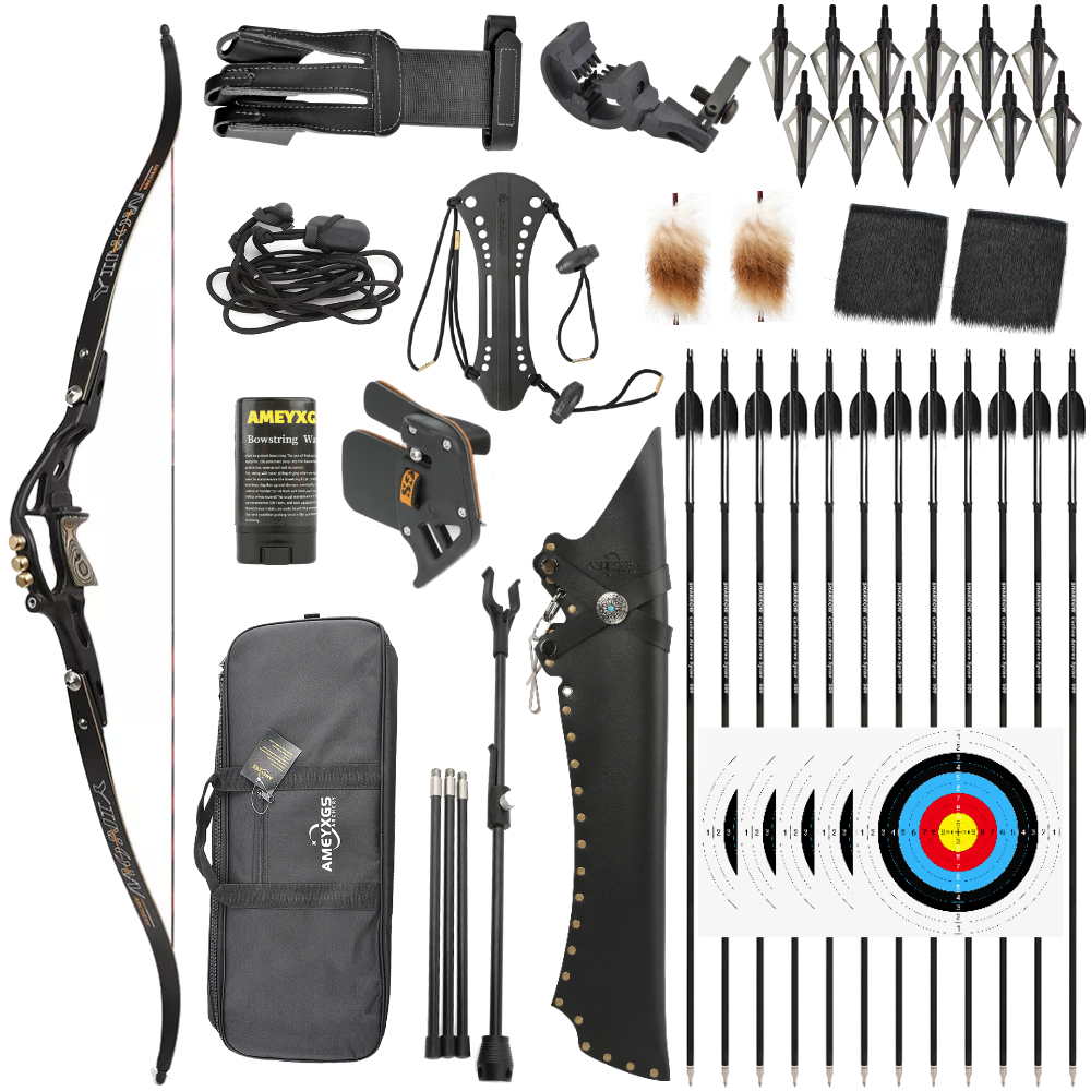 YINOW Demon Blade ILF Hunting Recurve Bow Arrows Set