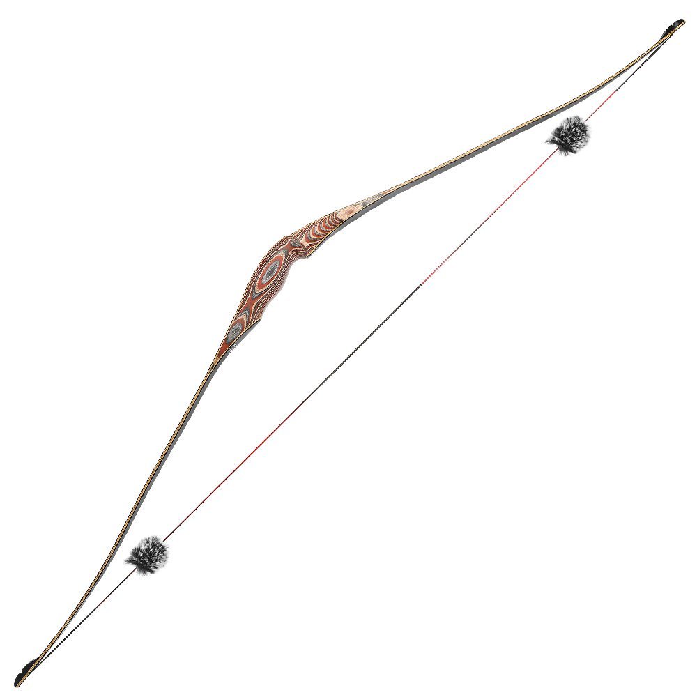 AME ARCHERY 58" One-Piece Recurve LongBow 20–50lbs