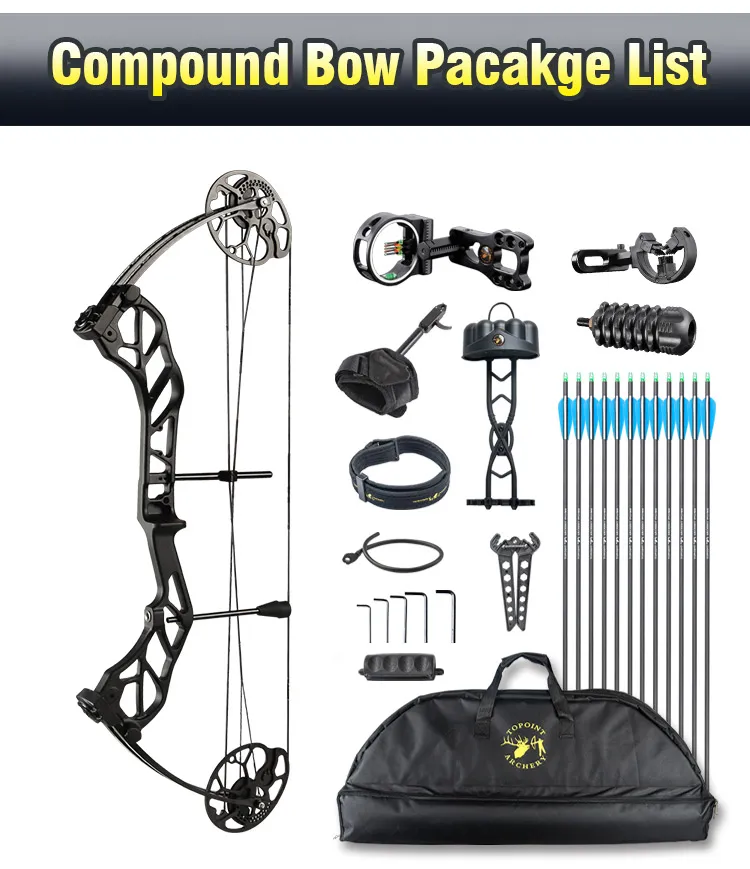 TOPOINT ARCHERY Starting 31 Hunting Compound Bow Package for Beginners