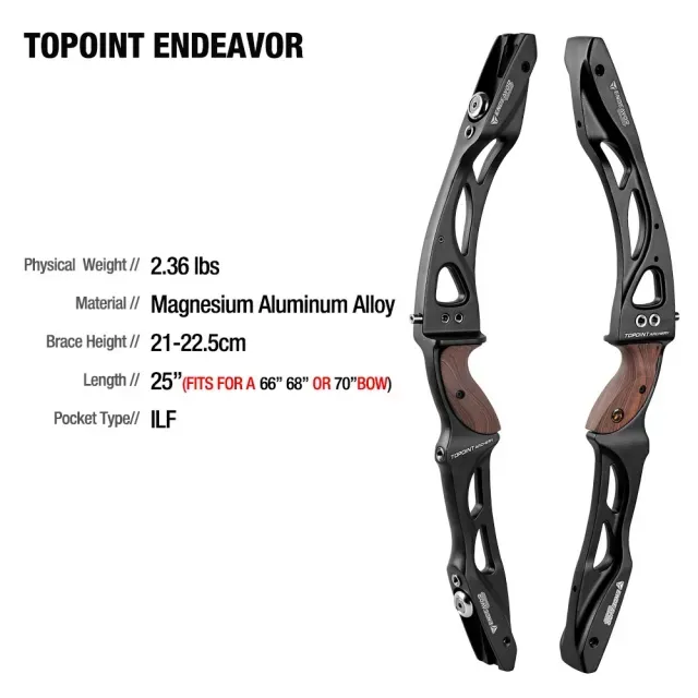 TOPOINT ARCHERY Endeavor Recurve Bow Package