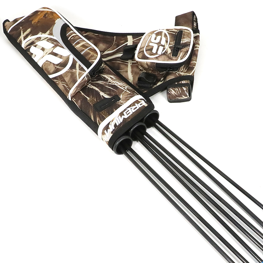 SF 3-Tube Nylon Arrow Holder, Ambidextrous Design (Holds 24 Arrows)