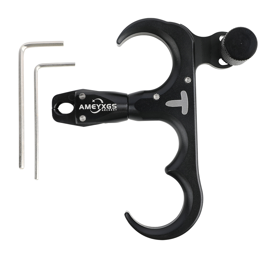 AME ARCHERY T-Space Aluminum Alloy Archery Release Black