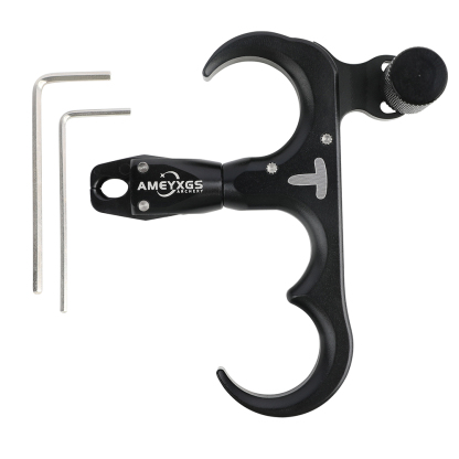 AME ARCHERY T-Space Aluminum Alloy Archery Release Black