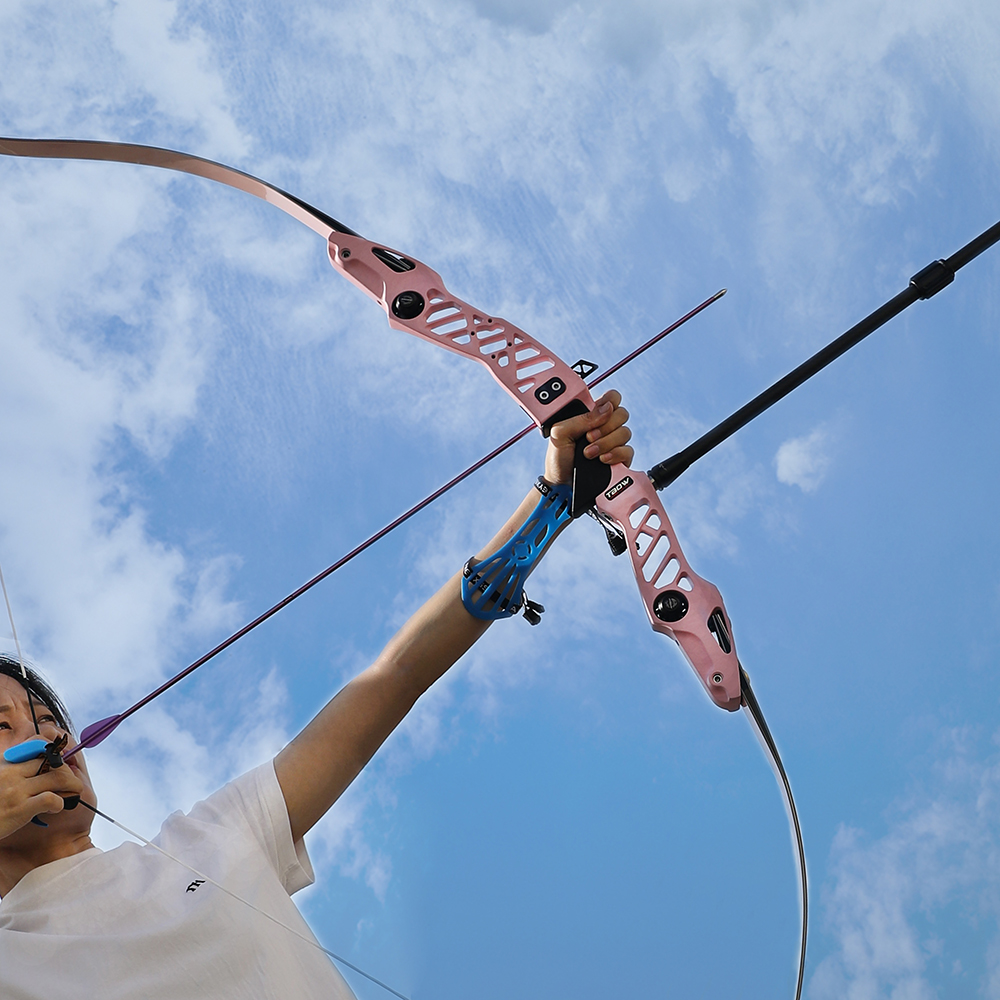 JUNXING Archery H6 Recurve Bow 25" ILF Universal Fit
