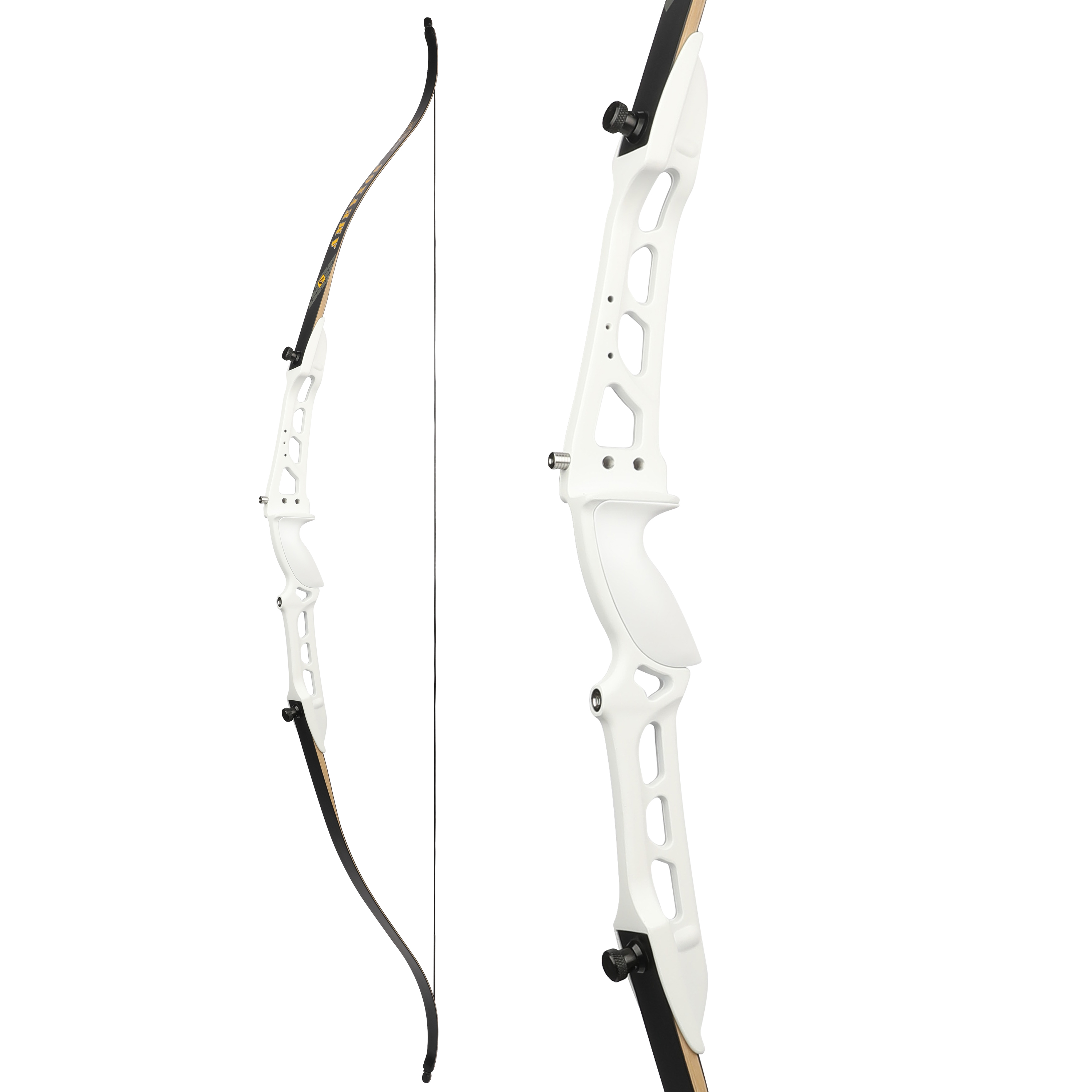 AME  Recurve Bow and Arrows Set 14-40lbs Alloy Riser Archery Hunting Target