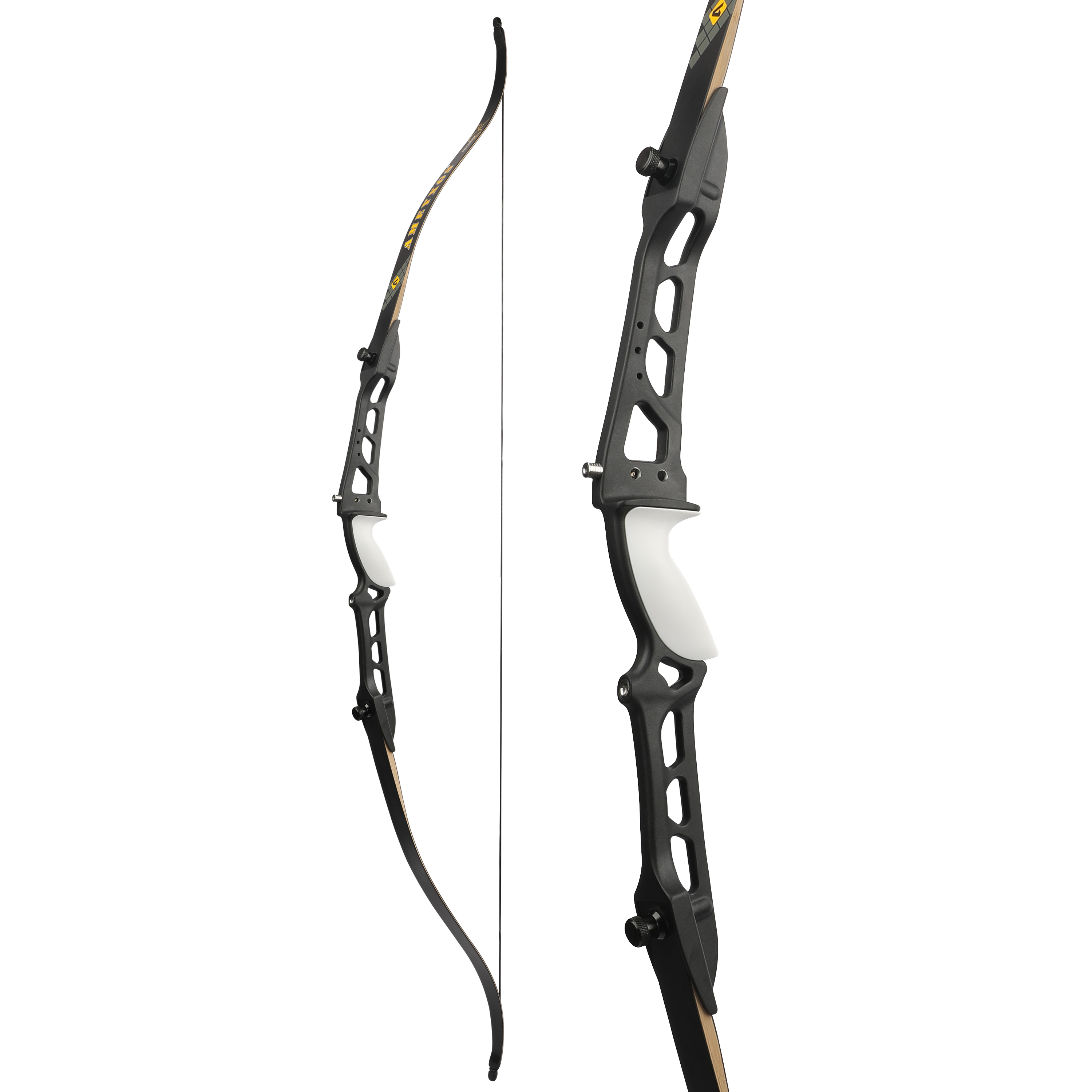 AME  Recurve Bow and Arrows Set 14-40lbs Alloy Riser Archery Hunting Target