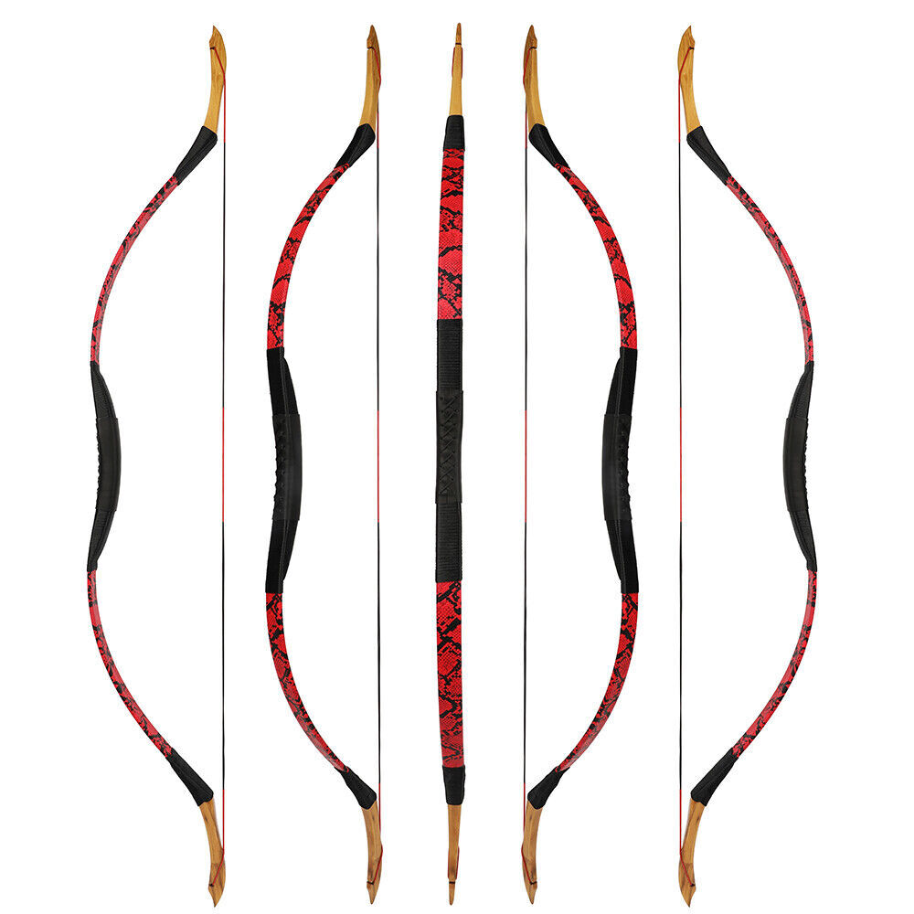 AME ARCHERY Traditional Recurve Bow – 20–50lbs for Target Practice & Outdoor Shooting