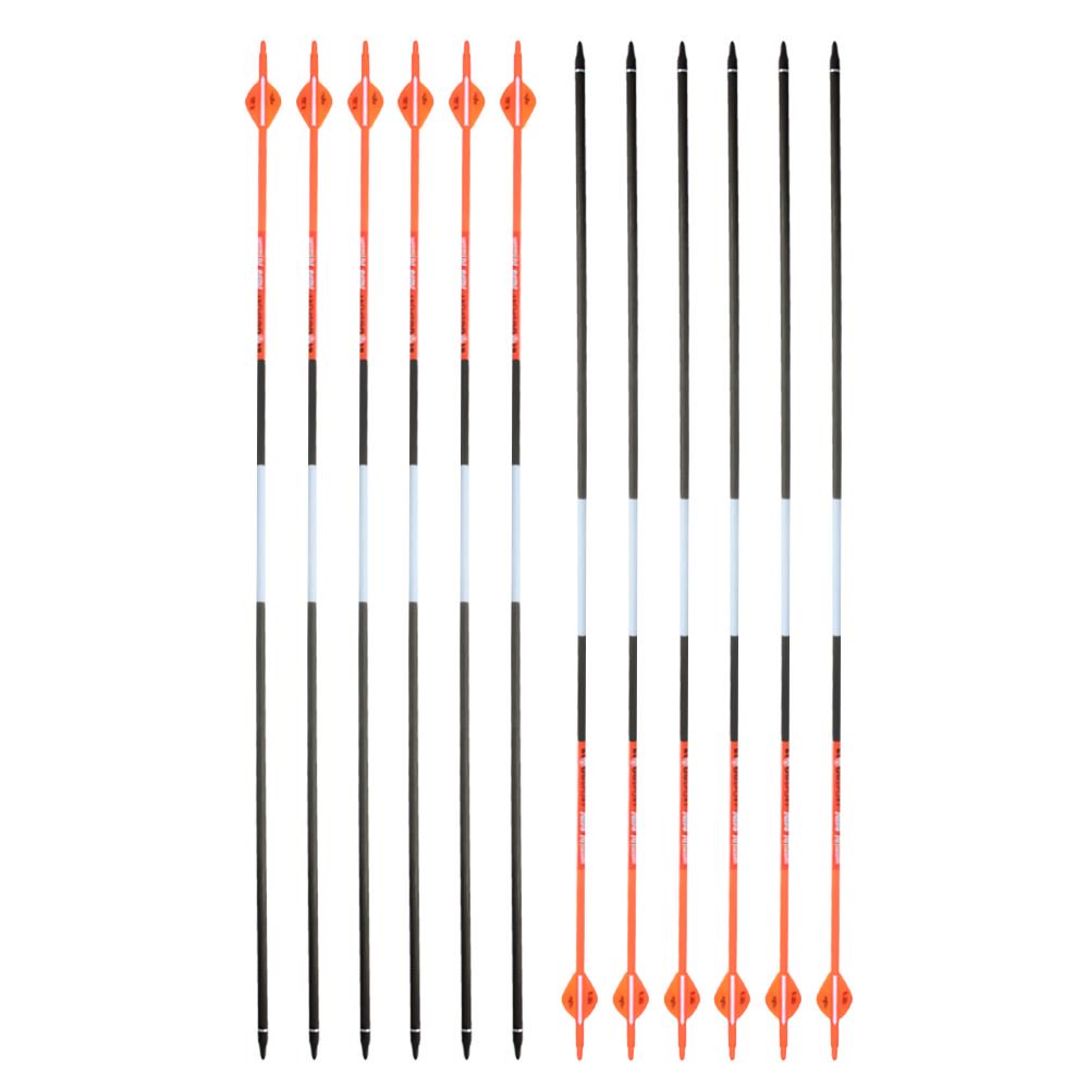 Blood Sport Arrow Affliction Pure Carbon Arrows (6pcs)