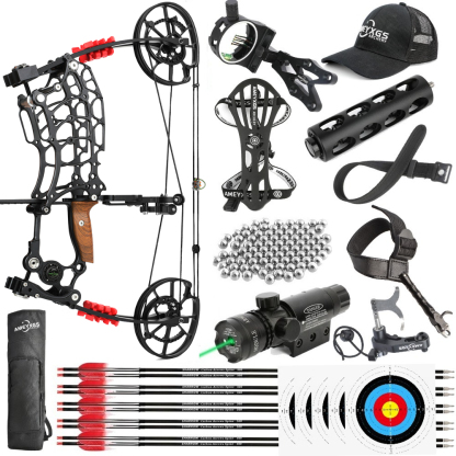 AME ARCHERY Nano Dual-Purpose Compound Bow  Full Accessory Kit